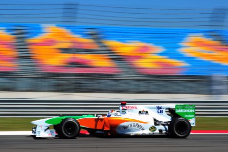 Force India VJM03 som den blev af designfirmaet Aerolab/Fondtech
